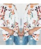 Fashion Women Blouse Top Cotton Blouse Short Sleeve Shirt T-shirt Summer Casual