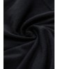 Ruffles Sexy Black Crochet V Neck Backless Stretch Jumpsuit For Women
