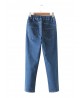 Fashion Women Denim Pockets Harem Jeans